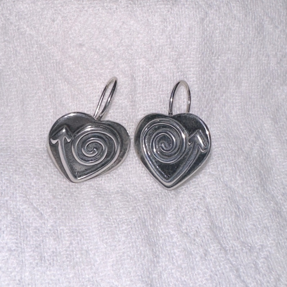 Silpada Broken Arrow Earings 925 Sterling